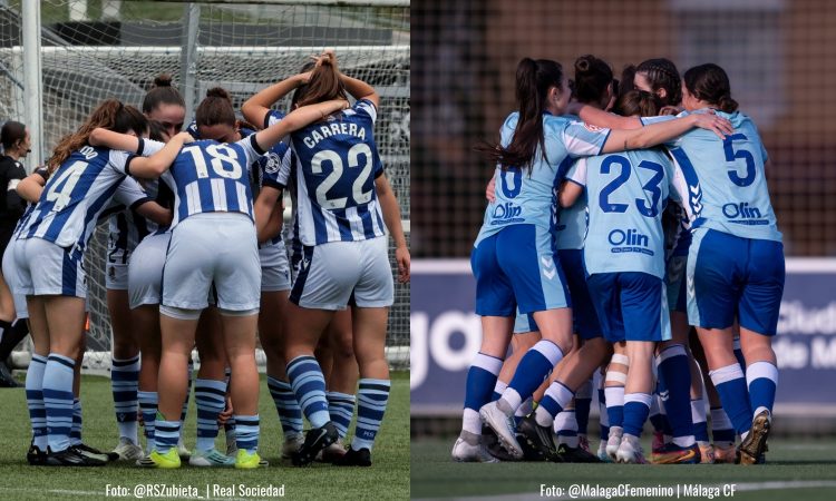 Málaga CF vs Real Sociedad B: primer pulso por el ascenso a 1ª RFEF Femenina