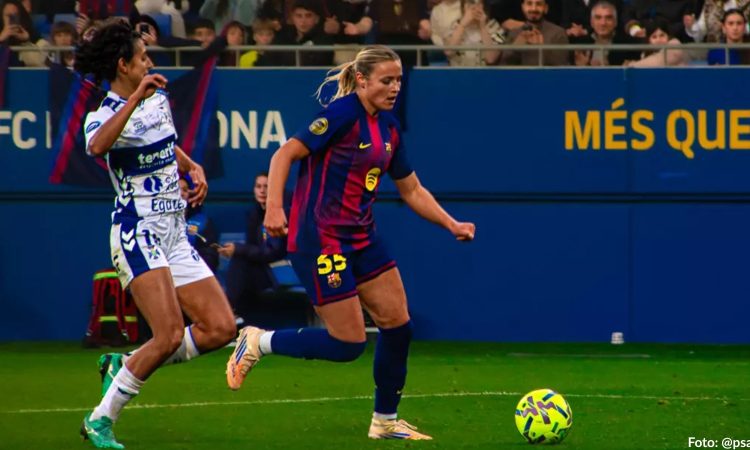 Martine Fenger (FC Barcelona) vs CD Tenerife - Paula Sáez