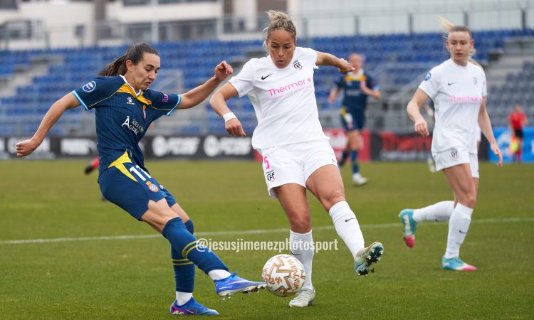 Ona Baradad y Monica Hickmann - Madrid CFF vs RCD Espanyol