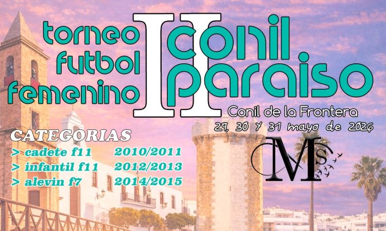 Portada torneo Conil Paraíso