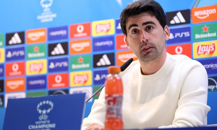 Pau Quesada Real Madrid CF v FC Barcelona - UEFA Women's Champions League 2025/26 Quarter-finals First Leg