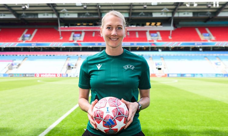 Tess Olofsson Referee Team Training Session - UEFA Women's Champions League Final 2026