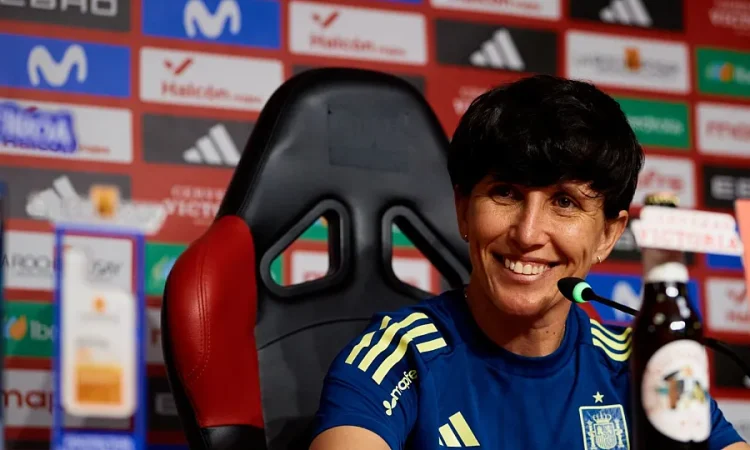 Sonia Bermudez rueda prensa España-Inglaterra