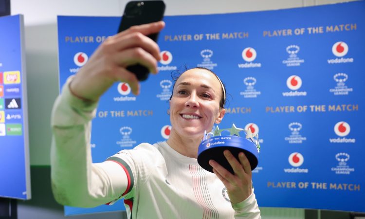 Lucy Bronze Chelsea FC Women MVP POTM UEFA Women's Champions League 2025/26 League Phase MD6