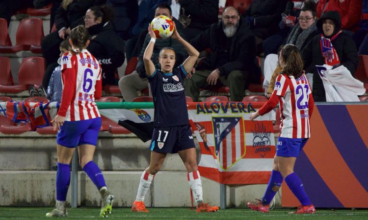 Atlético de Madrid-Athletic, partido de la Copa de la Reina 2026. Foto: Andrea Irure (@shescores_photo)
