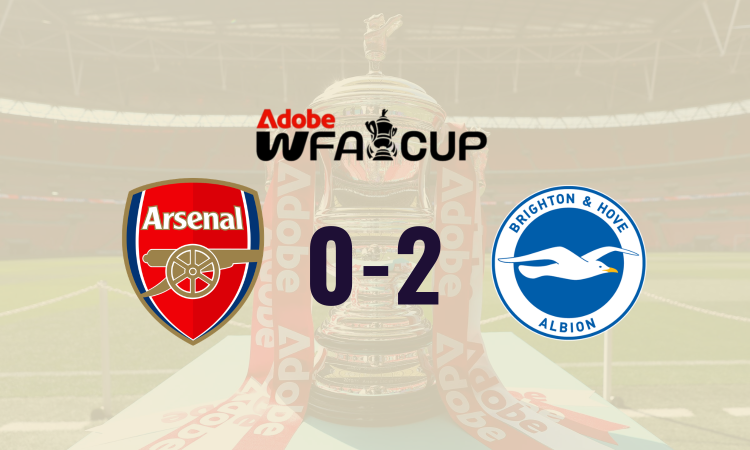 Women's FA Cup - Crónica y resumen Arsenal 0-2 Brighton