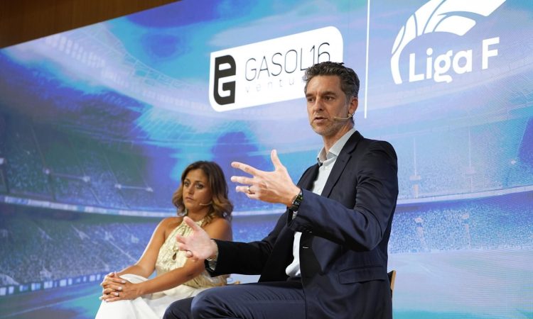 Presentación del acuerdo entre Liga F y Pau Gasol