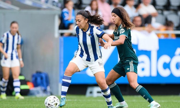 Paula Fernández y Andreia Jacinto - Real Sociedad VS Real Madrid - J5 Liga F