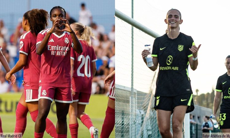 Linda Caicedo y Maite Zubieta derbi Real Madrid y Atlético femenino