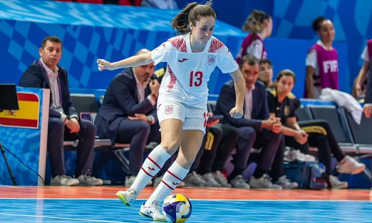 Un gol muy especial para Martita en el Mundial de fútbol sala femenino