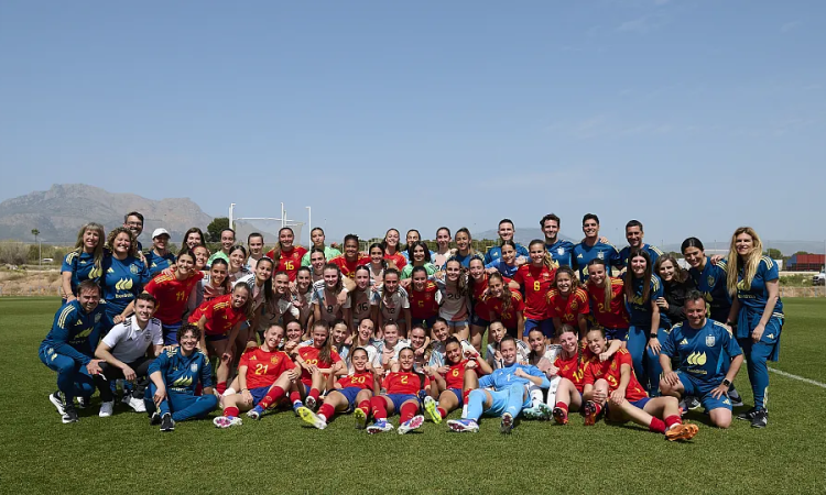 La sub-17 y la sub-16 cierran la concentración de abril con un enfrentamiento