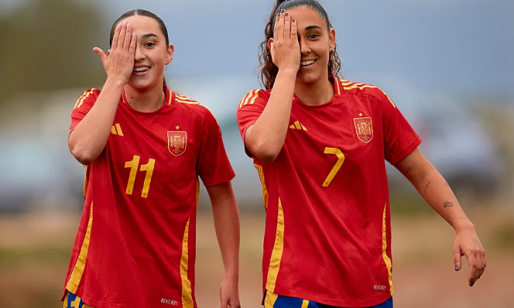 España sub-20 6–0 Países Bajos