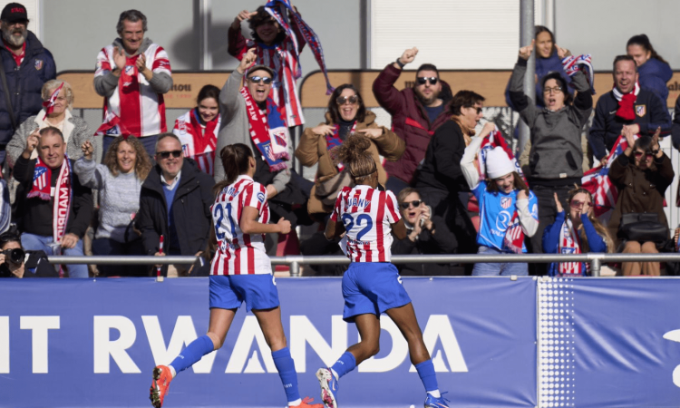 Luany Atletico Madrid gol