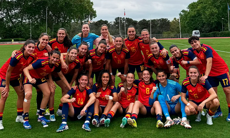 España 3-0 Irlanda del Norte clasificación al Euro Sub-19 Femenino Selección Española Sub-19 Femenina