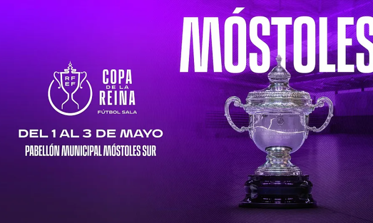 Móstoles albergará la Fase Final de la Copa de la Reina de Fútbol Sala 2026
