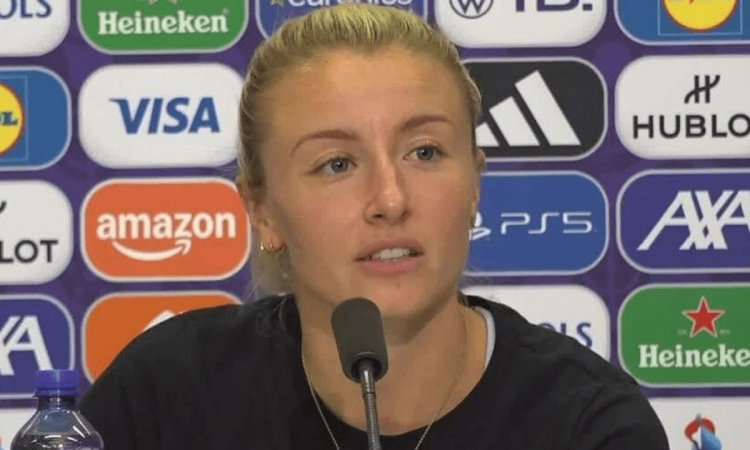 Rueda de prensa de Leah Williamson
