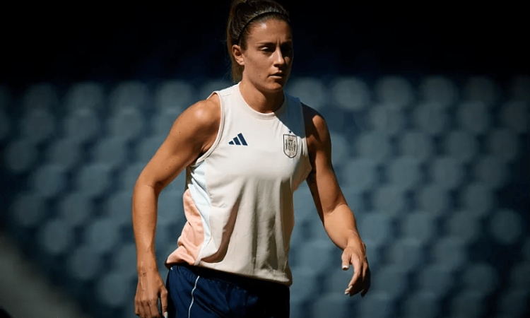 Alexia Putellas entrenamiento selección española