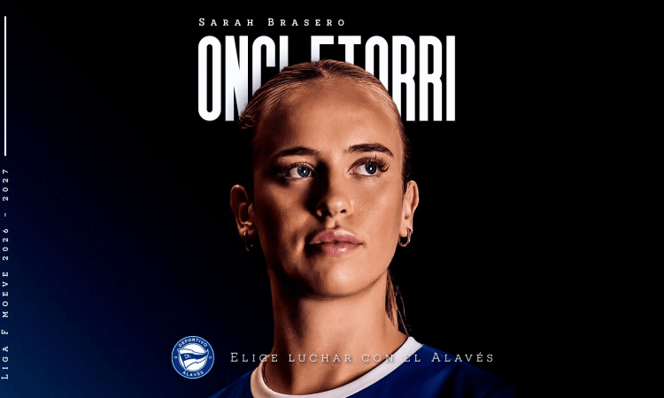 Sarah Brasero refuerza la medular del Deportivo Alavés