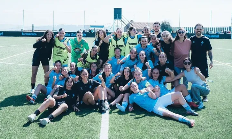 As Celtas Sporting se proclaman campeonas de liga en Tercera Federación grupo 1