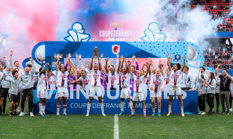 OL Lyonnes campeón de la Copa de Francia