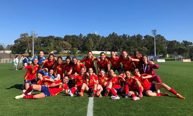 La Selección Española Sub-17 venció por 8-0 a la Federación de Kosovo en Portugal