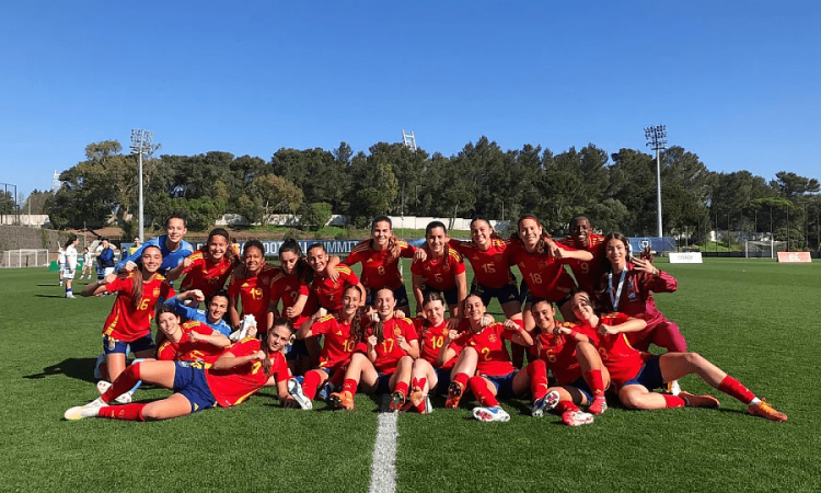 La Selección Española Sub-17 venció por 8-0 a la Federación de Kosovo en Portugal