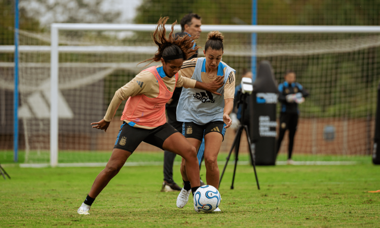 seleccion argentina femenina entrenamiento