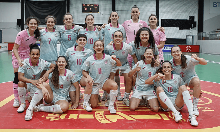 dorales de la Selección Española Femenina de Futsal para el Mundial de Filipinas