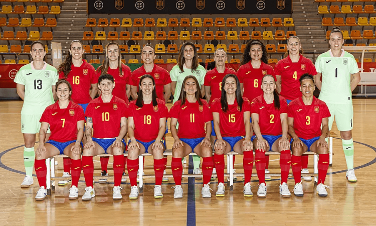 dorales de la Selección Española Femenina de Futsal para el Mundial de Filipinas