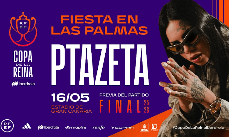 Ptazeta pondrá ritmo y color a la previa de la final de la Copa de SM la Reina
