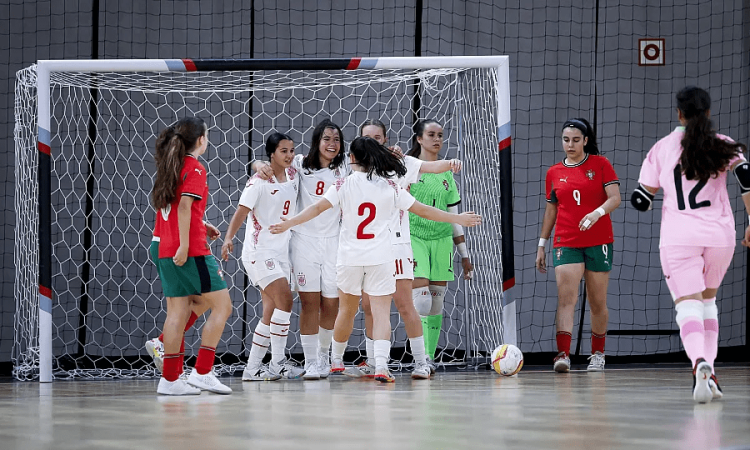 España sub-15 de futsal remonta a Portugal y cierra la temporada con un 1-3