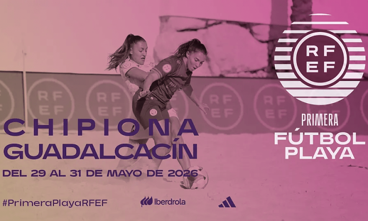 La Primera División Femenina de Fútbol Playa 2026 comienza en Chipiona y Guadalcacín
