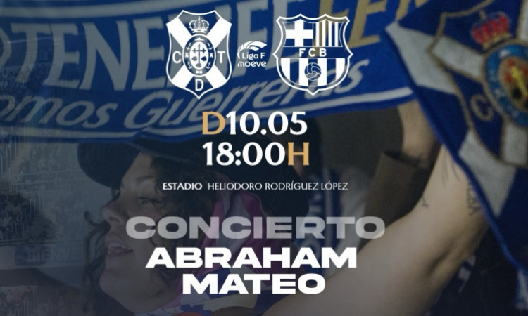 concierto en directo de Abraham Mateo Heliodoro Rodríguez López Tenerife