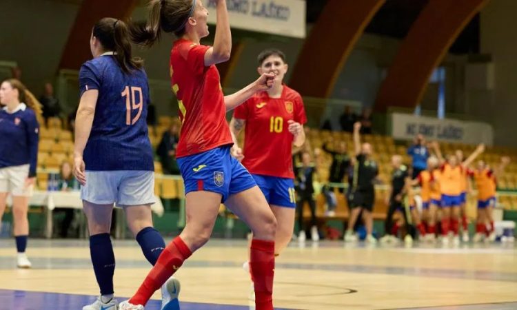 Primera victoria de España en el preeuropeo selección española de fútbol sala