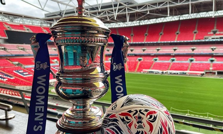 womens fa cup trofeo balón